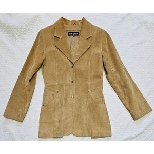 ME Jane Tan Suede Coat
